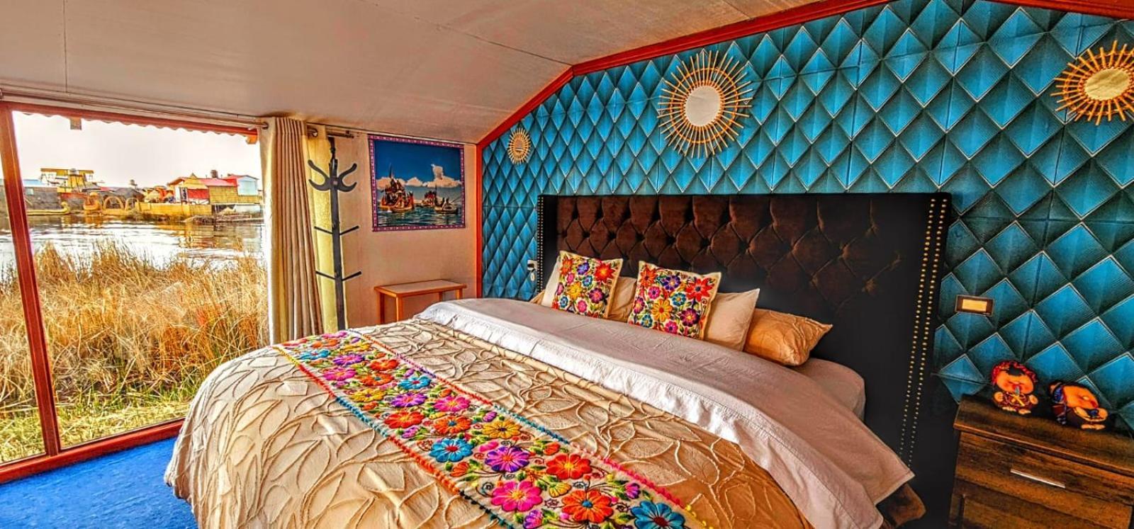 Вилла Titicaca Uros Summa Paqari Экстерьер фото