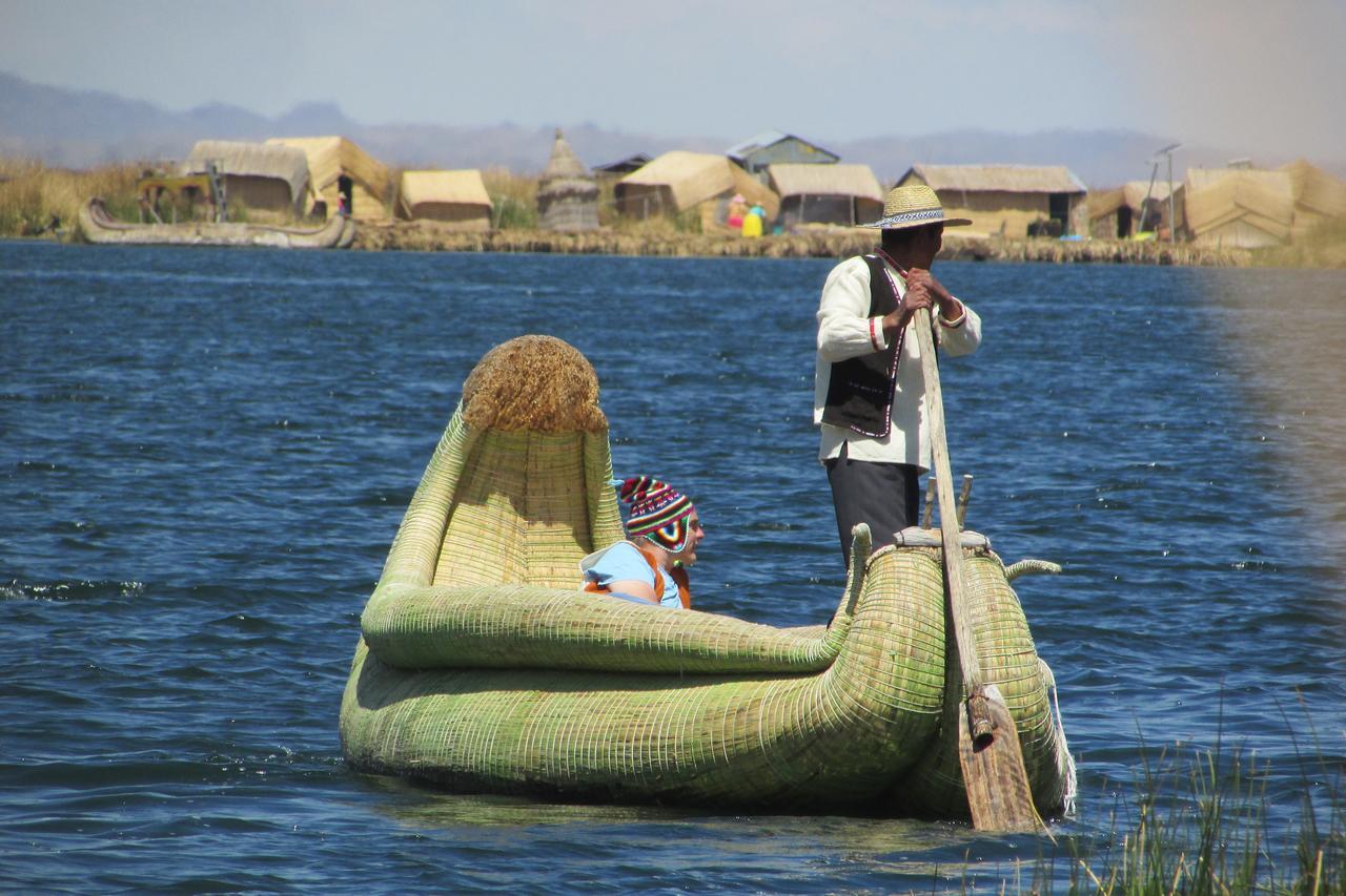 Вилла Titicaca Uros Summa Paqari Экстерьер фото