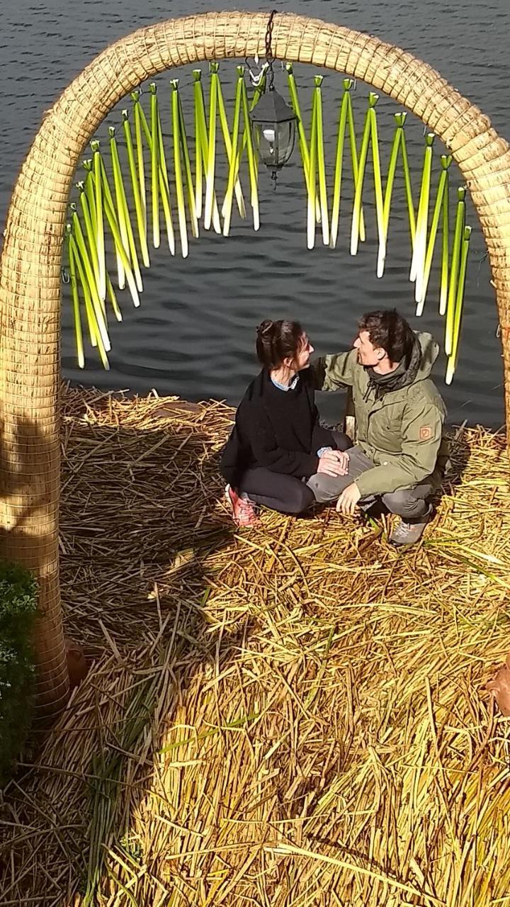 Вилла Titicaca Uros Summa Paqari Экстерьер фото